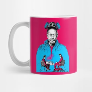 Br Ba Blue pink concept Crime Mug